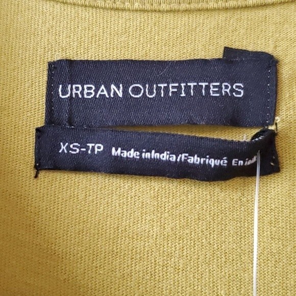 NWT URBAN OUTFITTERS HADLEY COTTON SLEEVELESS SHIFT DRESS CONTRAST TRIM SIZE XS - Picture 3 of 10